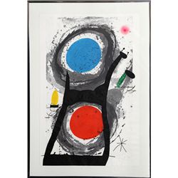 Joan Miro, L'Adorateur Du Soleil (The Sun Worshipper), Etching