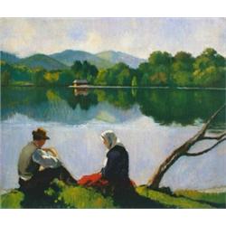 Balla Béla (1882-1965), Diskurálók a felsobányai Bódi-tónál