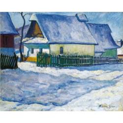 Kádár Géza (1878-1952), Nagybányai tél
