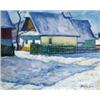 Image 1 : Kádár Géza (1878-1952), Nagybányai tél
