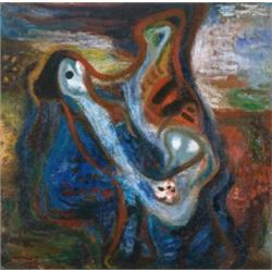 Ámos Imre (1907-1944), A jó és a rossz, 1938.