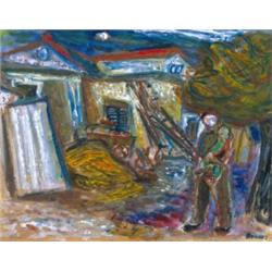 Ámos Imre (1907-1944), Holdfényes udvaron