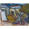 Image 1 : Ámos Imre (1907-1944), Holdfényes udvaron