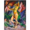 Image 1 : Márffy Ödön (1878-1959), Álló noi akt, 1910 körül