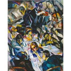 Schönberger Armand (1885-1974), Kávéházi koncert, 1928. 