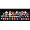 Image 1 : LARGE LOT OF VINTAGE MARBLES W/ LOTS OF SHOOTERS