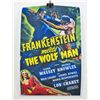 Image 1 : "FRANKENSTEIN MEETS THE WOLF MAN" MOVIE POSTER