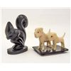 Image 1 : LOT OF 2 1933 CHICAGO WORLD'S FAIR SOUVENIR FIGURINES