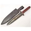 Image 1 : JOHN BROWN 1*XL ARKANSAS TOOTH PICK BOWIE KNIFE W/ SHEATH