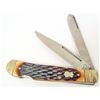 Image 1 : BOKER TRAPPER KNIFE W/ BROWN BONE HANDLE