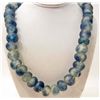 Image 1 : AFRICAN SAND CAST TRADE BEAD STRAND / NECKLACE
