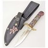 Image 1 : TURTLE GIRL BOWIE KNIFE W/ SHEATH