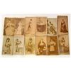 Image 1 : LOT OF 12 VINTAGE SWEET CAPORAL MOVIE STAR TOBACCO CARDS