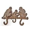 Image 1 : CAST IRON MONKEY COAT HANGER