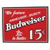 Image 1 : WE FEATURE ANHEUSER - BUSCH METAL SIGN