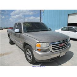 2001 - GMC SIERRA 1500