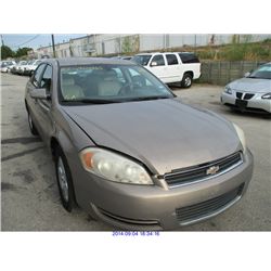 2006 - CHEVROLET IMPALA//REBUILT SALVAGE