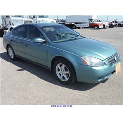 2002 - NISSAN ALTIMA