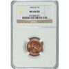 Image 1 : 1963-D LINCOLN CENT NGC, MS-66 RED! RARE! MS-67 RED GO FOR THOUSANDS!