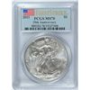 Image 1 : 2011 AMERICAN SILVER EAGLE, 25th ANNIVERSARY, PCGS MS-70!  FIRST STRIKE!