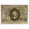 Image 1 : 1863 TWENTY FIVE CENT US FRACTIONAL NOTE
