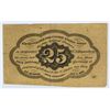 Image 2 : 1862 TWENTY FIVE CENT US POSTAGE CURRENCY