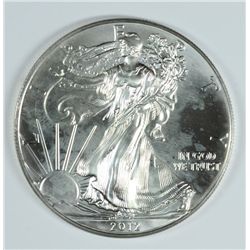 2012 BU AMERICAN SILVER EAGLE