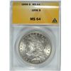 Image 1 : 1896 MORGAN DOLLAR ANACS MS-64