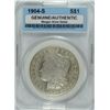 Image 1 : 1904-S MORGAN DOLLAR NGA GENUINE