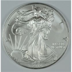 2012 BU AMERICAN SILVER EAGLE