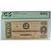 Image 1 : 1864 $2 CONFEDERATE STATES OF AMERICA PCGS 58 PPQ