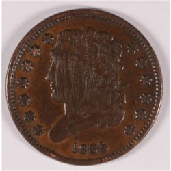 1835 HALF CENT VF-30