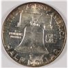 Image 2 : 1963 FRANKLIN HALF DOLLAR MS-64 (NICE TONING)