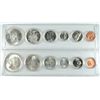 Image 1 : 1964 AND 1967 COINAGE OF CANADA BU COINS IN PLASTIC, $3.70 FACE VALUE  SILVER