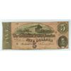 Image 1 : 1864 $5 CONFEDERATE STATES OF AMERICA (T-69)