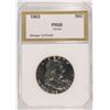 Image 1 : 1963 PROOF FRANKLIN HALF DOLLAR PCI PR-68 CAMEO