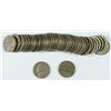 Image 1 : ( 44 ) SILVER "WARTIME" NICKELS