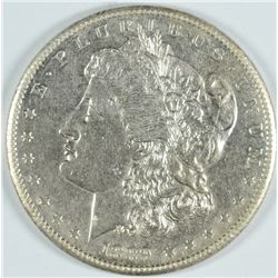 1889-CC MORGAN  DOLLAR, MS-61 SEMI-PL ( cleaned ) ONE CONTACT MARK ON CHEEK