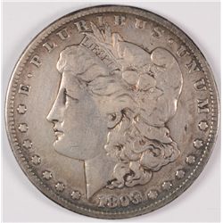 1893-S MORGAN SILVER DOLLAR, VF++ SUPER NICE RARE KEY DATE!