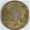 Image 1 : 1921 PEACE SILVER DOLLAR, XF/AU  SEMI-KEY DATE