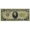 Image 1 : 1928-B CONTERFEIT $20.00 BILL PRODUCED BY AL CAPONE IN THE 1930'S!
