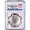 Image 1 : 2014 BASEBALL HALL OF FAME SILVER DOLLAR, NGC PROOF-70 ULTRA CAMEO  WOW!!