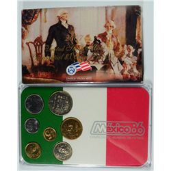 MISC COLLECTORS LOT: 2007 PRESIDENTIAL PROOF SET &  FIFA 1986 MEXICO SET FUTBOL