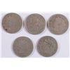 Image 1 : ( 5 ) LIBERTY "V" NICKELS: 1883-XF, 1887-VG, 1900, 1906 AND 1910