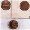 Image 2 : ( 3 ) ERROR LINCOLN CENTS, BLANK PLANCHET, OFF CENTER, AND CLIPPED PLANCHET