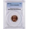 Image 1 : 1957-D LINCOLN CENT, PCGS MS-66 RED