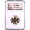 Image 1 : 1940-D JEFFERSON NICKEL, NGC MS-66 5 FULL STEPS