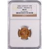 Image 1 : 1888A GERMAN 10 MARK PRUSSIA-FRIEDRICH III GOLD NGC MS-65