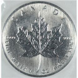 1990 CANADIAN SILVER MAPLE LEAF