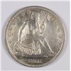 Image 1 : 1865-S SEATED HALF DOLLAR AU-58